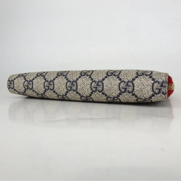 GUCCI SUPREME  WEB RIBBON PURSE/WALLET PVC - Picture 3 of 12